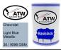 Preview: Chevrolet, Light Blue Metallic, 30 / 9596 OBM: 500ml Lackdose, von ATW Autoteile West.